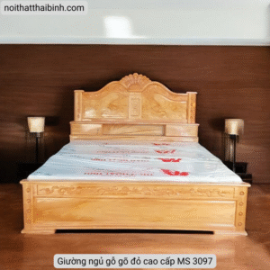 Giường ngủ gỗ gõ đỏ cao cấp MS 3097 11 Giuong ngu go go do cao cap MS 3097