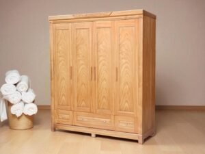 Hướng dẫn vệ sinh tủ quần áo gỗ đơn giản