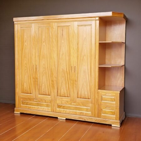 Mẫu tủ quần áo gỗ đẹp hiện đại MS 3263