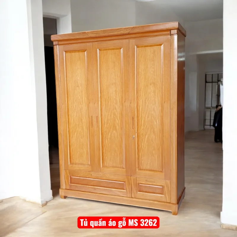 Mẫu tủ quần áo hiện đại MS 3262