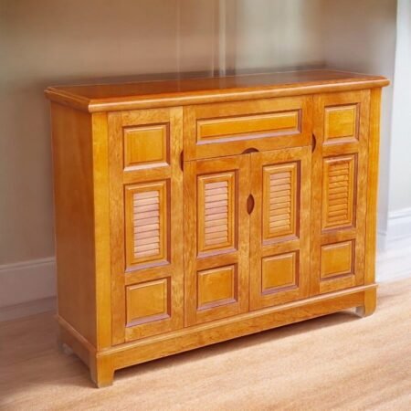 Tủ giày gỗ xoan đào hiện đại MS 3258 9 Tủ giày gỗ xoan đào hiện đại MS 3258