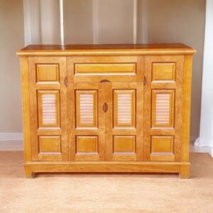 Tủ giày gỗ xoan đào hiện đại MS 3258 10 Tủ giày gỗ xoan đào hiện đại MS 3258