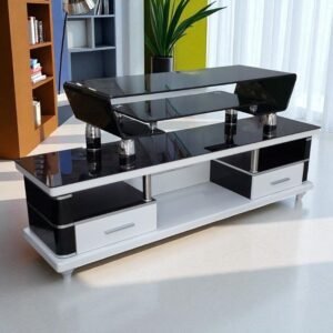 Kệ tivi kính cường lực 2 tầng MS 3257