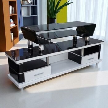 Kệ tivi kính cường lực 2 tầng MS 3257
