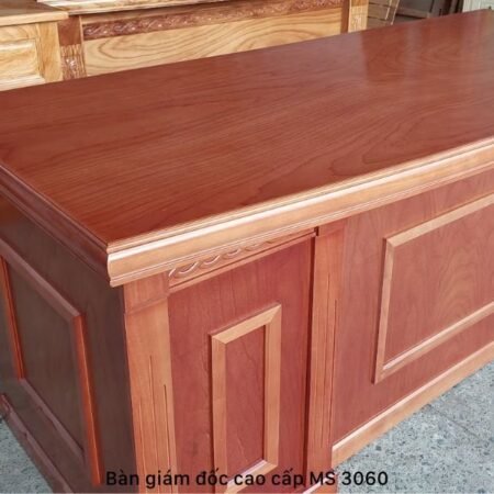 Bàn giám đốc cao cấp gỗ tự nhiên MS 3060