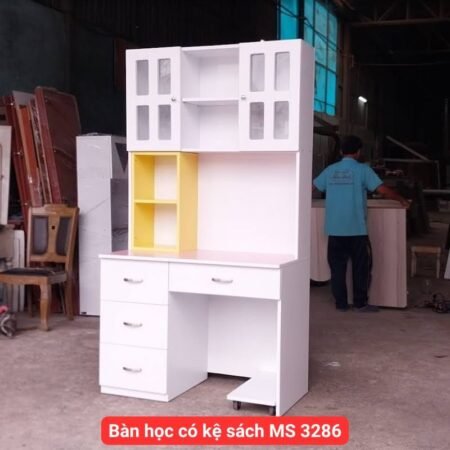 Bàn học kết hợp tủ quần áo MS 1931