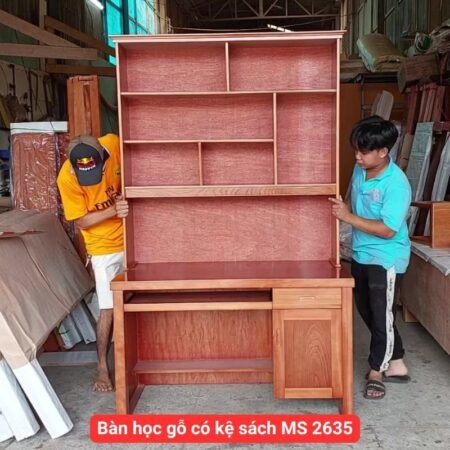 Bàn học kết hợp tủ quần áo MS 1931