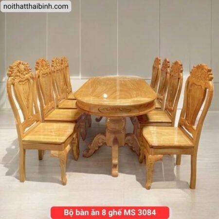 Bộ bàn ăn gỗ MS 2480