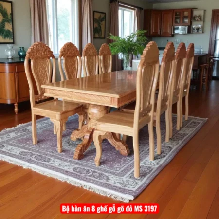 Trường kỷ gỗ gõ đỏ MS 2776