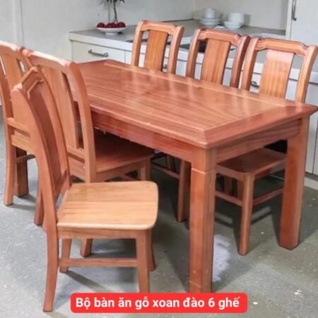 Bộ bàn ăn gỗ MS 2480
