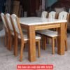Bộ bàn ăn mặt đá MS 3223
