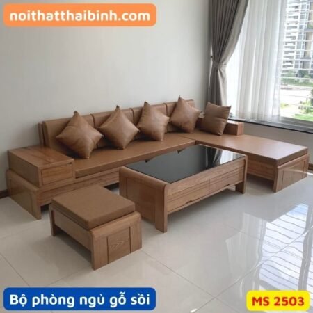 Bộ sofa da tổng hợp MS 2845