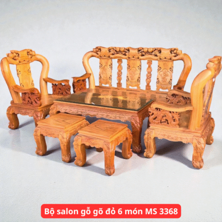Sofa gỗ cao cấp MS 2856
