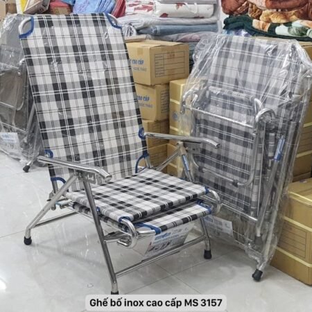 Ghế bố inox cao cấp MS 3157 | Thương Hiệu THÀNH CÔNG Chính Hãng
