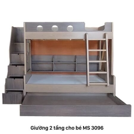 Giường tầng cầu trượt MS 3217