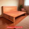 Giường gấp gỗ xoan đào tự nhiên MS 3195