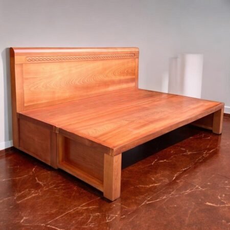 Giường gấp gỗ xoan đào tự nhiên MS 3195