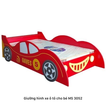 Giường ngủ hình xe ô tô 2 tầng MS 2825