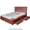 Giường ngủ có ngăn kéo đẹp MS 9937