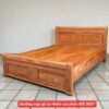 Giường ngủ gỗ tự nhiên vạt phản MS 3037
