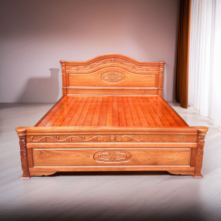 Giường ngủ gỗ xoan đào MS 3186