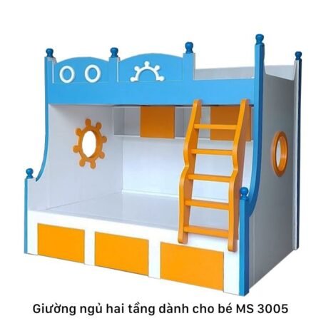 Giường tầng cầu trượt MS 3217