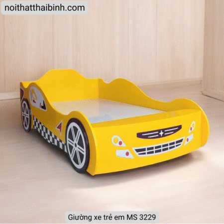 Giường ngủ hình xe ô tô 2 tầng MS 2825