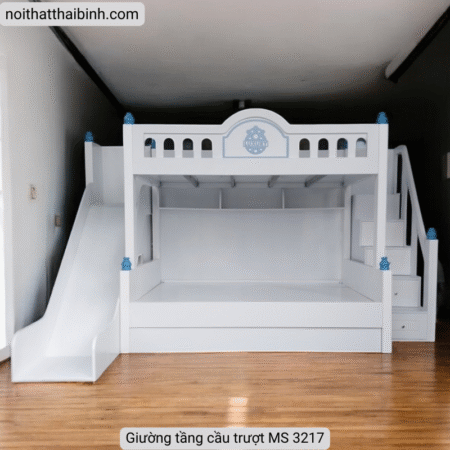 Giường 2 tầng gỗ MS 2777
