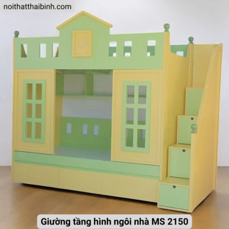 Giường tầng hình ngôi nhà MS 2150