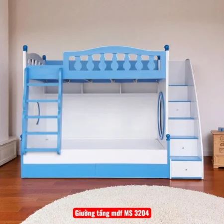 Giường 2 tầng gỗ MS 2777
