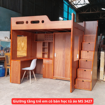 Giường tầng sắt sơn tĩnh điện MS 1830