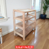 Kệ dép gỗ 4 tầng MS 2811 | GIAO HỎA TỐC TPHCM