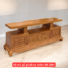 Kệ tivi gỗ gõ đỏ tự nhiên MS 3354