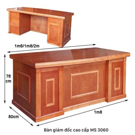 Tủ tài liệu gỗ tự nhiên MS 2801 | GIAO HỎA TỐC TPHCM