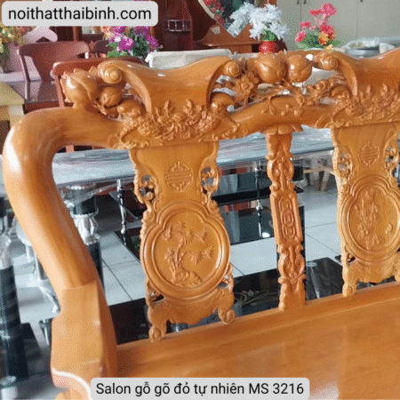 Sofa gỗ cao cấp MS 2856