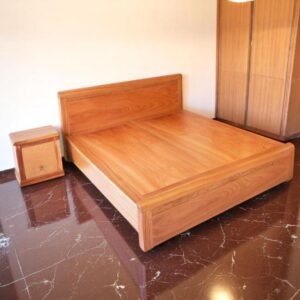 Combo giường tủ bàn trang điểm gỗ tự nhiên MS 3237