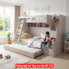 Giường Ngủ Hai Tầng Cao Cấp MS 1145