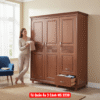Tủ Quần Áo 3 Cánh Gỗ Công Nghiệp MS 3230