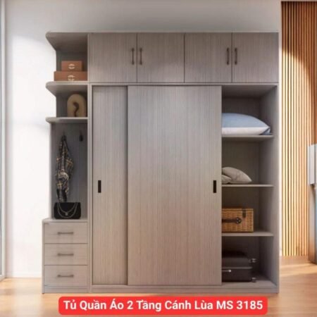Tủ quần áo MS 1005 Giá bán = 7,500,000đ