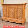 Tủ Thờ Gỗ Gõ Đỏ Bền Đẹp Cỡ Lớn MS 3356
