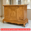 Tủ Thờ Gỗ Gõ Đỏ Tự Nhiên Chạm Chữ Phúc MS 3347