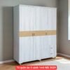 Tủ quần áo 3 cánh 1m6 MS 3029