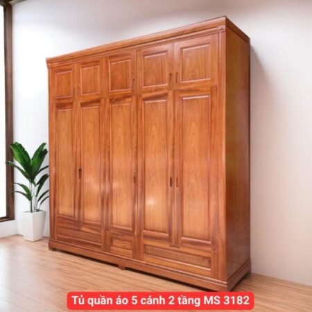 Tủ quần áo MS 1005 Giá bán = 7,500,000đ