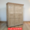 Tủ quần áo gỗ sồi MS 9751 13 Tủ quần áo gỗ sồi MS 9751
