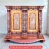 Tủ thờ gỗ căm xe gõ đỏ 15 trụ MS 3331