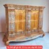 Tủ thờ gỗ gõ đỏ 19 trụ cao cấp MS 3344