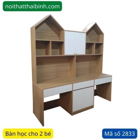 Bàn học kết hợp tủ quần áo MS 1931