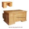 Bàn làm việc bằng gỗ gõ đỏ MS 2064