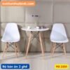 Bộ bàn tròn 2 ghế cao cấp MS 2551 | GIAO HỎA TỐC TPHCM