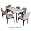 Bộ bàn ăn ghế hiện đại 6 ghế MS 1607